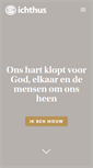 Mobile Screenshot of ichthus.be